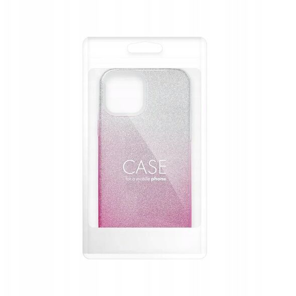 Θήκη SHINING για SAMSUNG A06 4G διάφανη ροζ