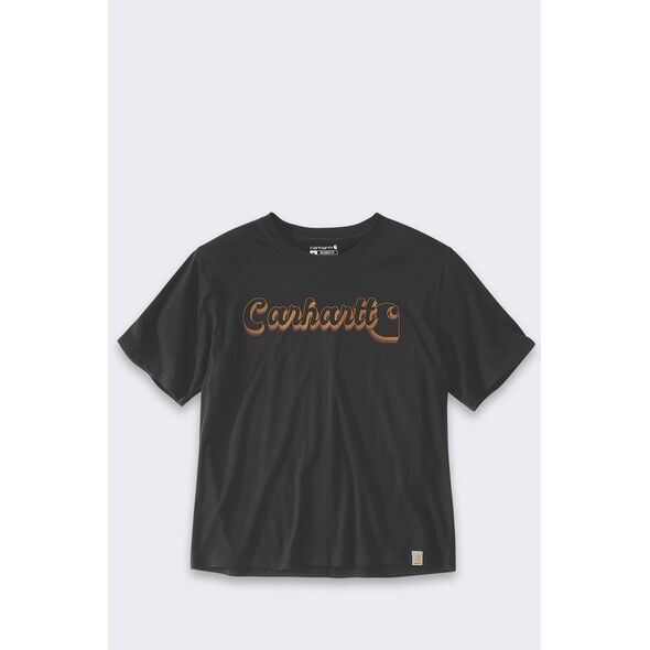 Koszulka Carhartt Script Graphic Tencel Black