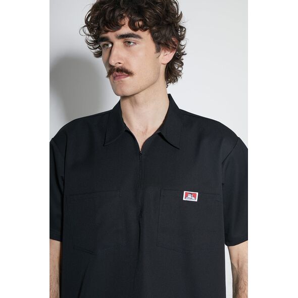 Koszula Ben Davis Solid 12 ZIP Black