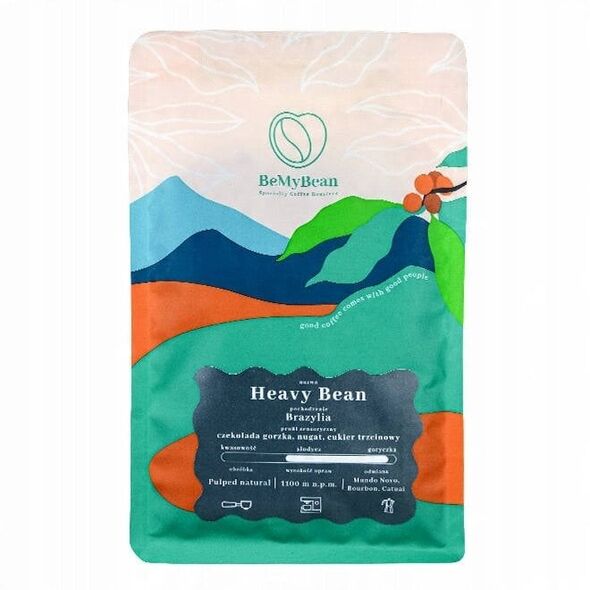 BeMyBean - καφές σε κόκκους Heavy Bean Βραζιλία Pulped Natural Espresso 250 g