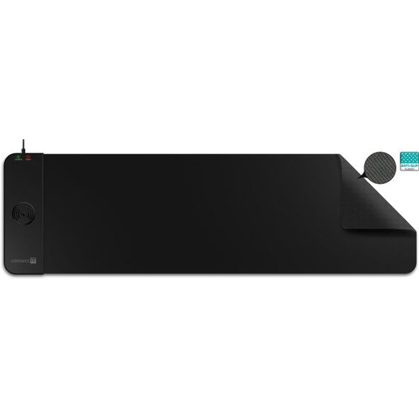 Connect IT CMP-2500-LG mouse pad Gaming pad Black