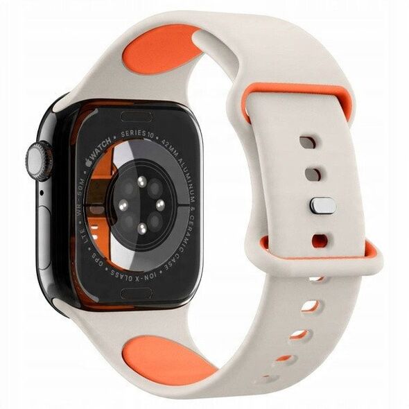 SPIGEN NANO POP APPLE WATCH 6 / 7 / 8 / 9 / 10 / SE / ULTRA 1 / 2 (44 / 45 / 46 / 49 MM) ΠΟΡΤΟΚΑΛΙ ΜΠΕΖ