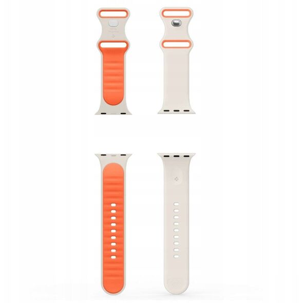 SPIGEN NANO POP APPLE WATCH 6 / 7 / 8 / 9 / 10 / SE (40 / 41 / 42 MM) ORANGE BEIGE