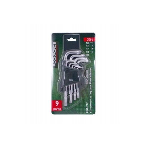 KLUCZE TORX T10-T50 9 el.