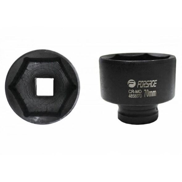 Nasadka udarowa 1" 70mm (6-kątna)