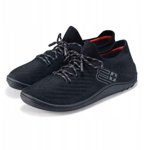 SH5010W Buty damskie BAREFOOT MERINO czarny/czarny 41