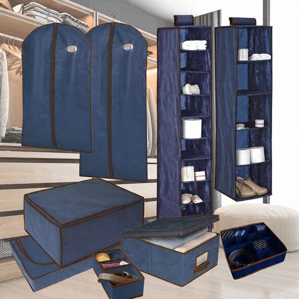 ORDINETT Segu soma 40x60x25cm Blue 1234010