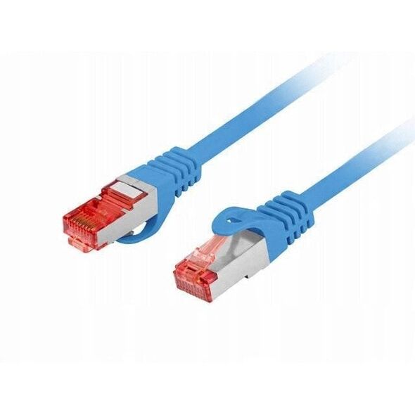 PATCHCORD KAT.6 S/FTP LSZH CU 2M NIEBIESKI FLUKE PASSED LANBERG