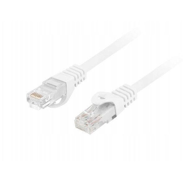 PATCHCORD KAT.6 UTP LSZH CU 1.5M BIAŁY FLUKE PASSED LANBERG