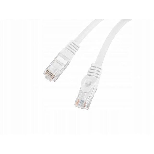PATCHCORD KAT.6 UTP LSZH CU 1.5M BIAŁY FLUKE PASSED LANBERG