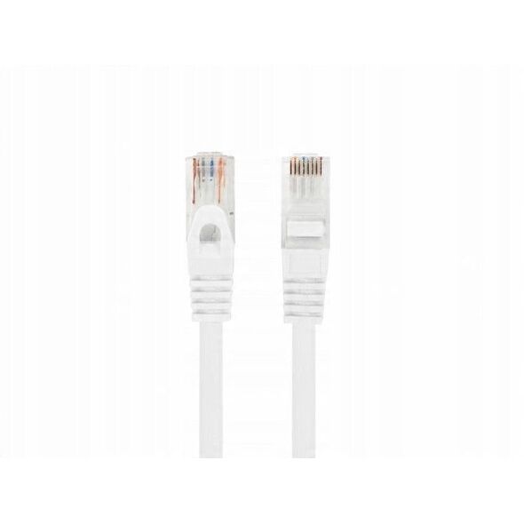 PATCHCORD KAT.6 UTP LSZH CU 1.5M BIAŁY FLUKE PASSED LANBERG