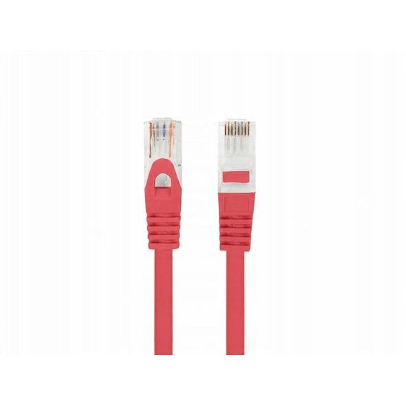 PATCHCORD KAT.6 UTP LSZH CU 10M CZERWONY FLUKE PASSED LANBERG
