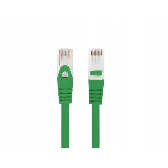 PATCHCORD KAT.6 UTP LSZH CU 3M ZIELONY FLUKE PASSED LANBERG