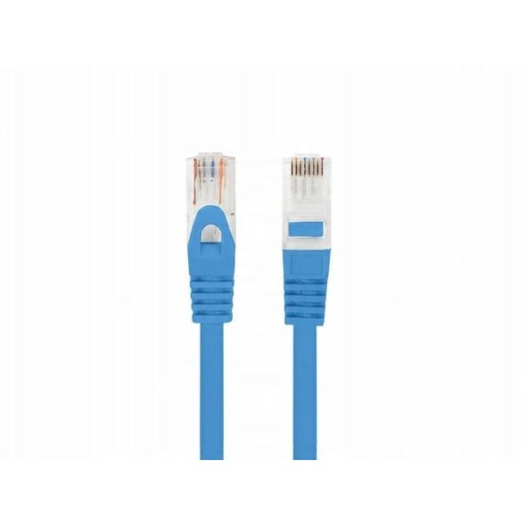 PATCHCORD KAT.6 UTP LSZH CU 1M NIEBIESKI FLUKE PASSED LANBERG