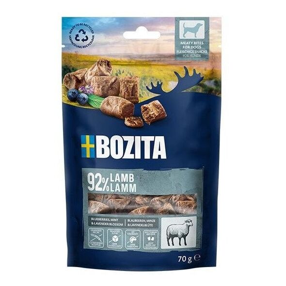 BOZITA Meaty Bites jagnięcina przysmak pies 70g