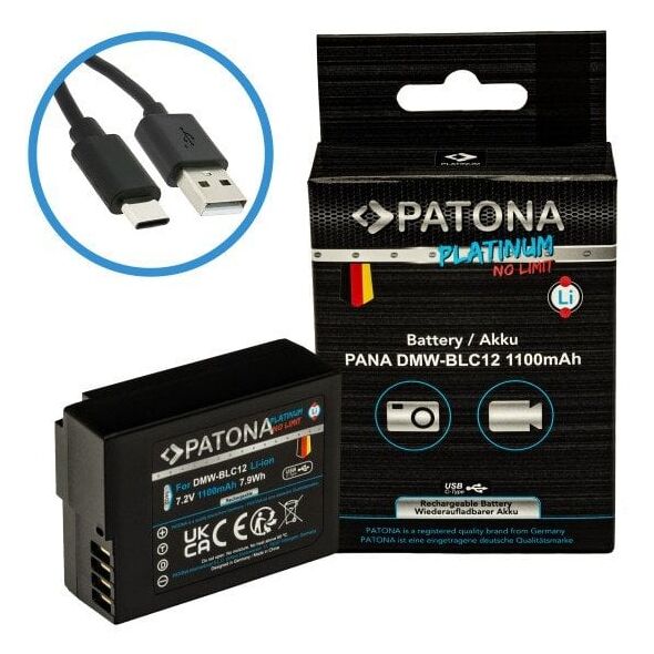 Μπαταρία PATONA 1402 για φωτογραφική μηχανή/κάμερα Λιθίου-ιόντων (Li-Ion) 1100 mAh