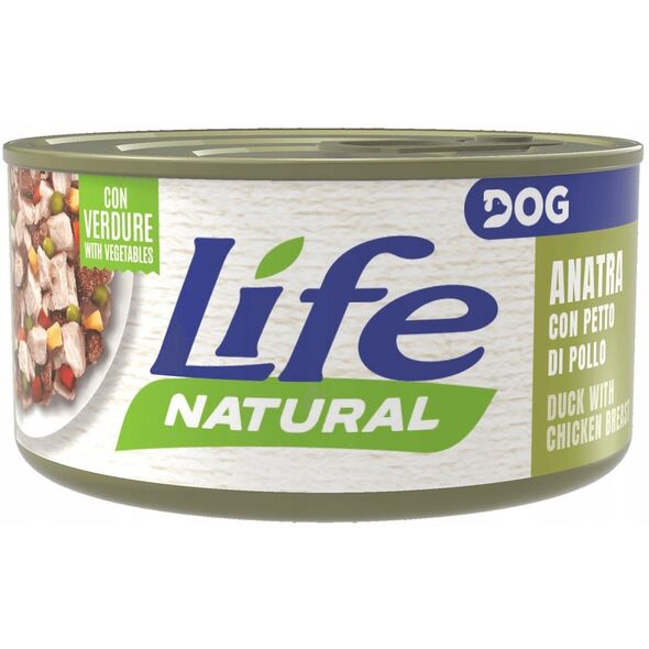 LIFE DOG pusz.90g DUCK + CHICKEN  /24