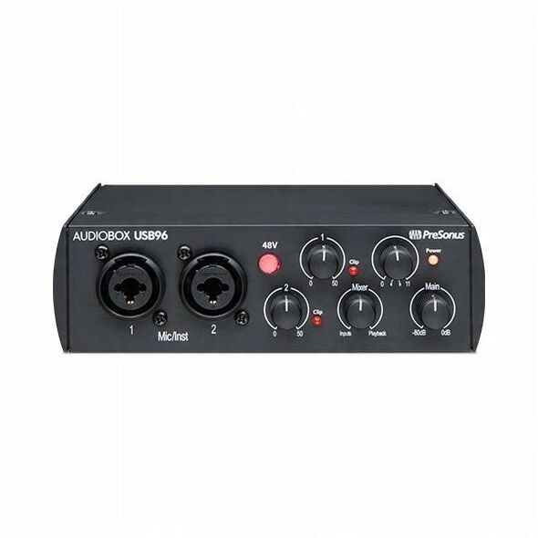 PreSonus AudioBox 96k Complete - Ολοκληρωμένο Σετ Ηχογράφησης