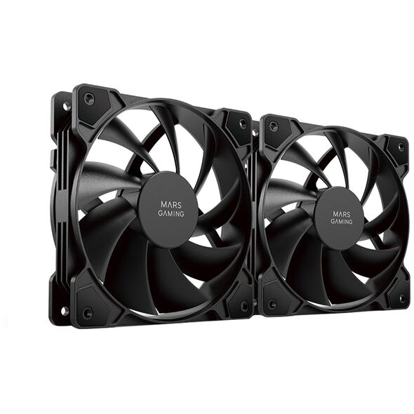 Ανεμιστήρας Κουτιού Υπολογιστή Mars Gaming MFPROX2 2x 120mm