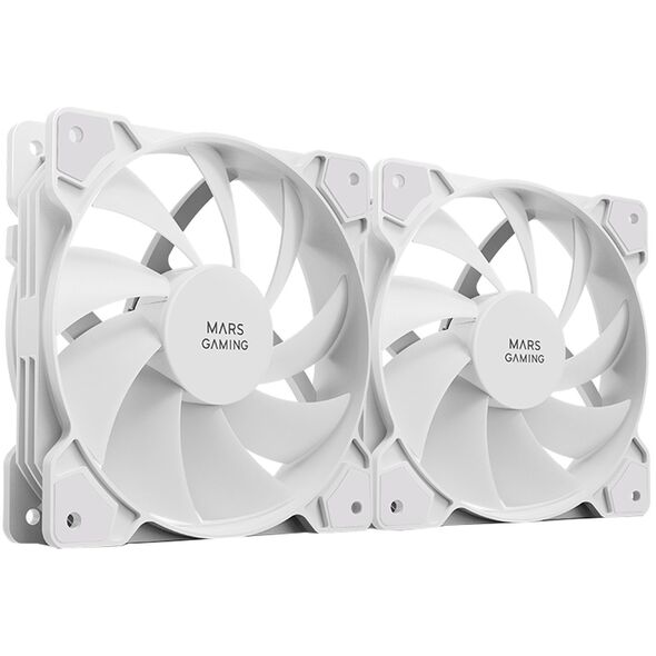 Ανεμιστήρας Κουτιού Υπολογιστή Mars Gaming MFPROX2W 2x 120mm