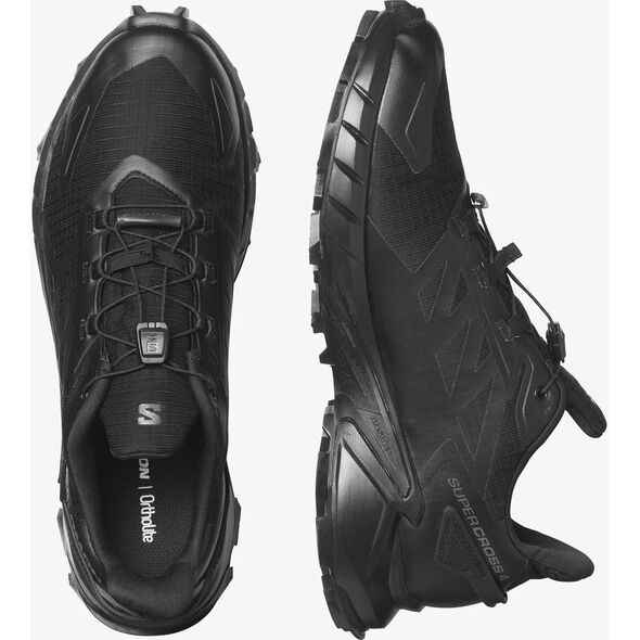 Παπούτσια trail Salomon Supercross 4 GTX - μαύρο/μαύρο