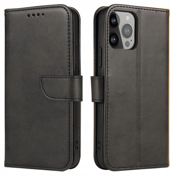 Etui Magnet Case z klapką do Samsung Galaxy S25 - czarne