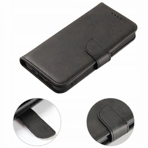 Etui Magnet Case z klapką do Samsung Galaxy S25+ - czarne