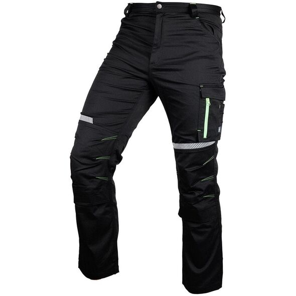 Spodnie robocze Mix&Match, czarne, rozmiar XL