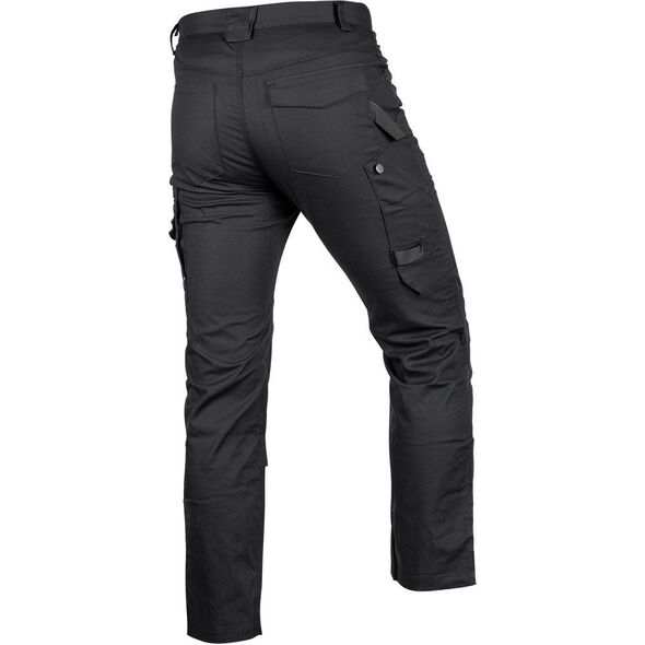 Spodnie robocze Mix&Match, Canvas, czarne, rozmiar XXXL
