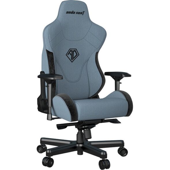 Fotel Anda Seat Fotel gamingowy materiałowy do biura T-Pro 2 niebieski XL Anda Seat obrotowy