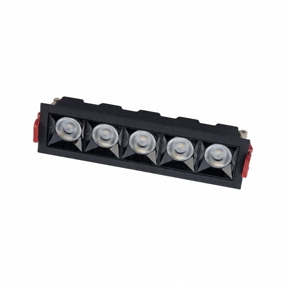 Nowodvorski Midi 10062 φωτιστικό χωνευτό downlight 5x20W LED μαύρο