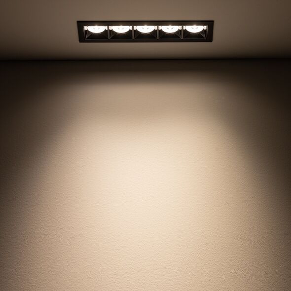 Nowodvorski Midi 10062 φωτιστικό χωνευτό downlight 5x20W LED μαύρο