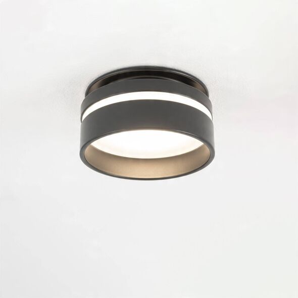 Nowodvorski Mljet 10493 φωτιστικό χωνευτό downlight 1x10W GU10 μαύρο/λευκό