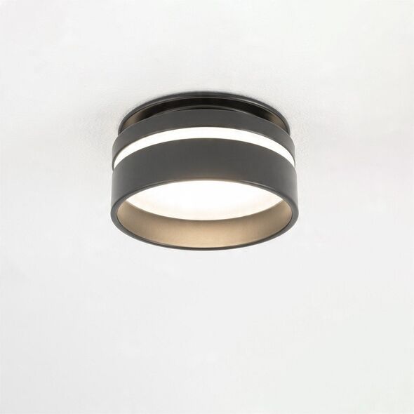 Nowodvorski Mljet 10493 φωτιστικό χωνευτό downlight 1x10W GU10 μαύρο/λευκό