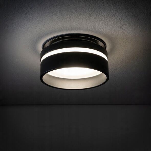 Nowodvorski Mljet 10493 φωτιστικό χωνευτό downlight 1x10W GU10 μαύρο/λευκό