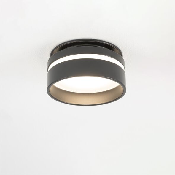 Nowodvorski Mljet 10493 φωτιστικό χωνευτό downlight 1x10W GU10 μαύρο/λευκό