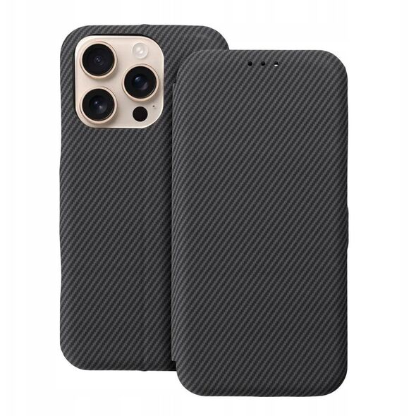Kabura FOLIO Side Magnet do IPHONE 16 PRO szary