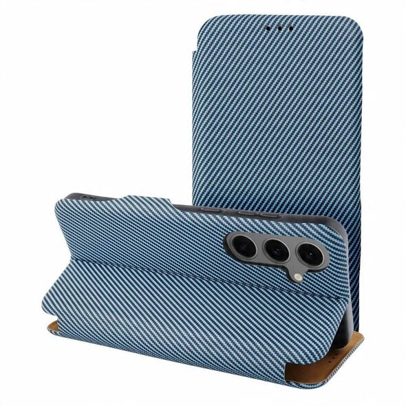 Kabura FOLIO Side Magnet do SAMSUNG A15 niebieski