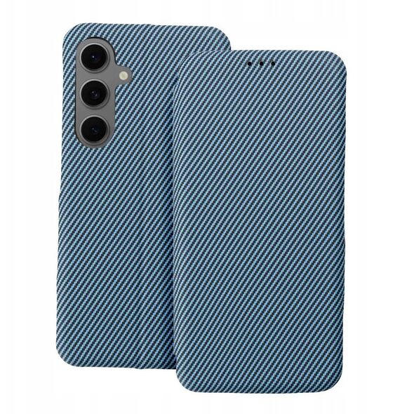 Kabura FOLIO Side Magnet do SAMSUNG A15 niebieski