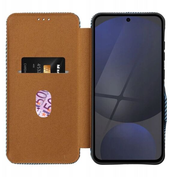 Kabura FOLIO Side Magnet do SAMSUNG A15 niebieski
