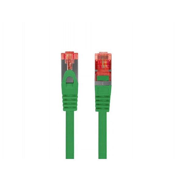 PATCHCORD KAT.6 S/FTP LSZH CU 15M ZIELONY FLUKE PASSED LANBERG