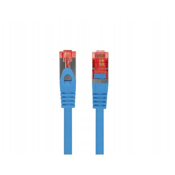 PATCHCORD KAT.6 S/FTP LSZH CU 10M NIEBIESKI FLUKE PASSED LANBERG