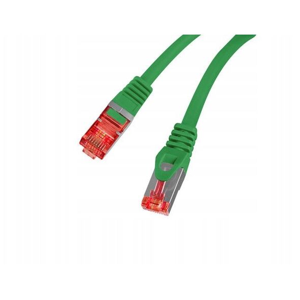 PATCHCORD KAT.6 S/FTP LSZH CU 20M ZIELONY FLUKE PASSED LANBERG