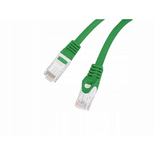 PATCHCORD KAT.6 UTP LSZH CU 0.25M ZIELONY FLUKE PASSED LANBERG