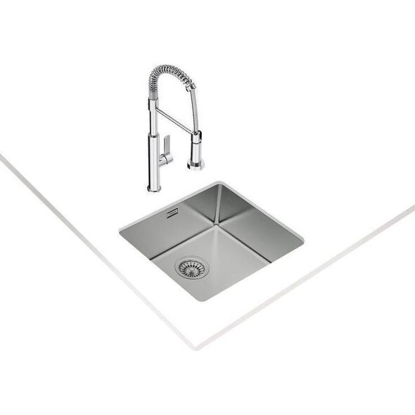 Zlewozmywak Teka Be Linea RS15 45.40 Stal polerowana (115000006)