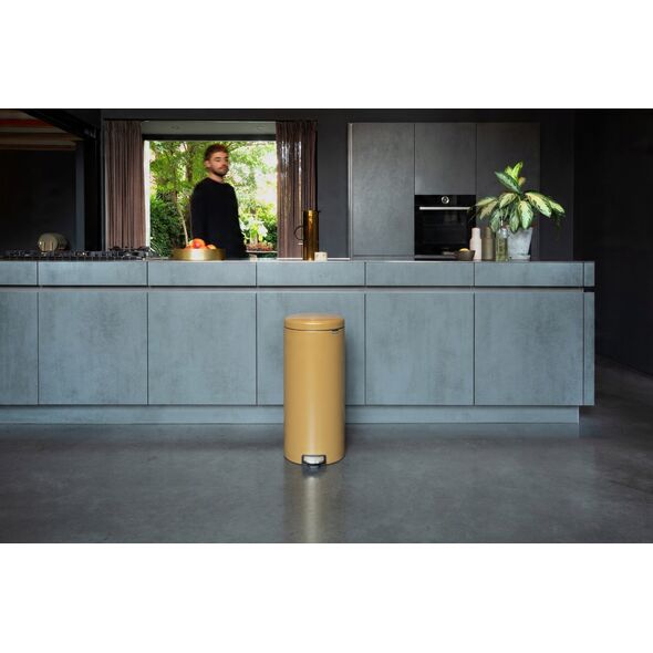 Κάδος Απορριμμάτων Brabantia NewIcon 30 Λίτρων Warm Gold