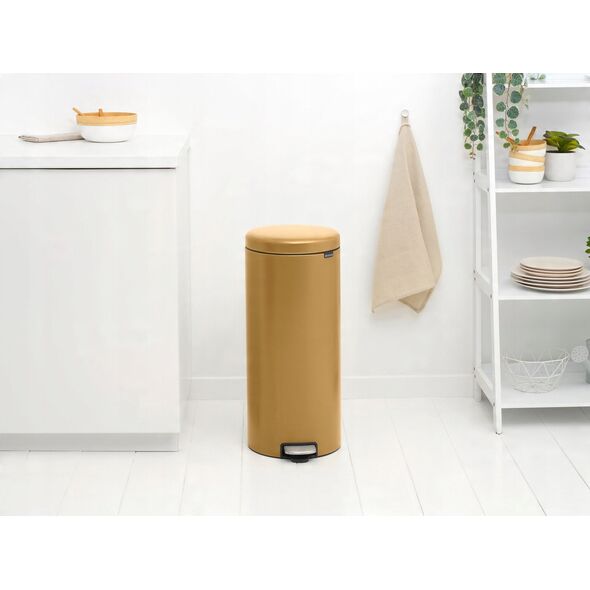 Κάδος Απορριμμάτων Brabantia NewIcon 30 Λίτρων Warm Gold
