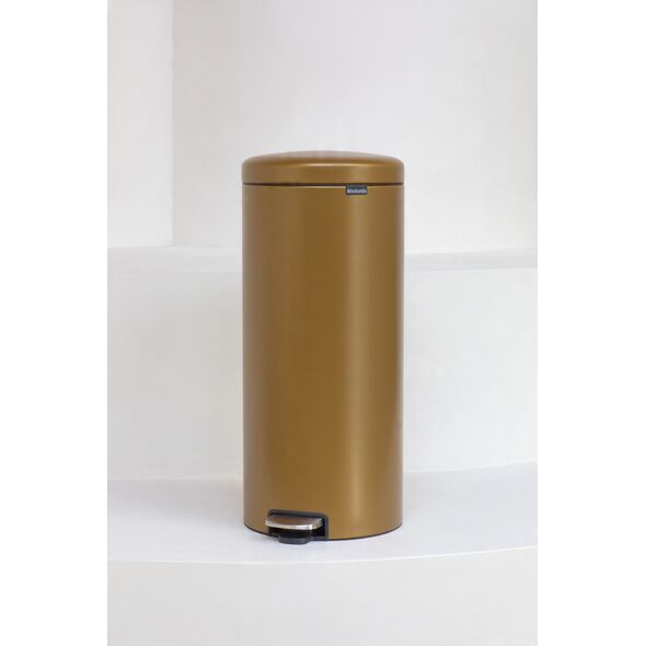 Κάδος Απορριμμάτων Brabantia NewIcon 30 Λίτρων Warm Brass