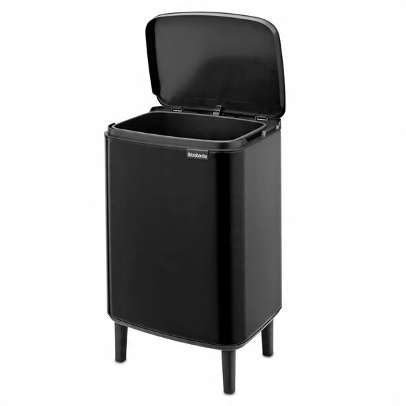 Κάδος απορριμμάτων Brabantia BO HI 12 l Μαύρο Ματ