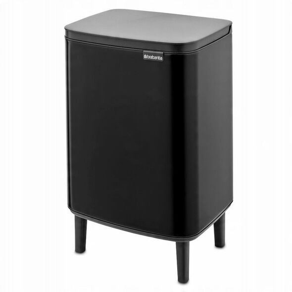 Κάδος απορριμμάτων Brabantia BO HI 12 l Μαύρο Ματ